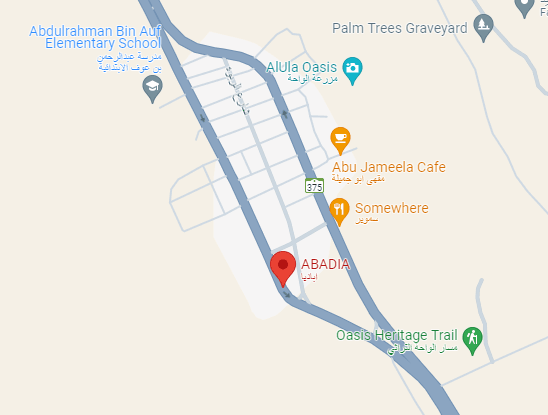 Location in map