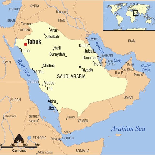Location in map